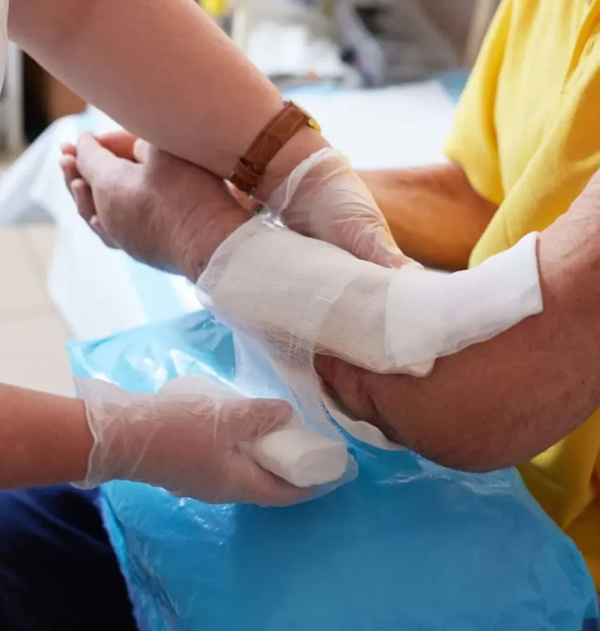 Wound Care Management treatment at WellHealth Medical Associates in Rochester Hills, MI